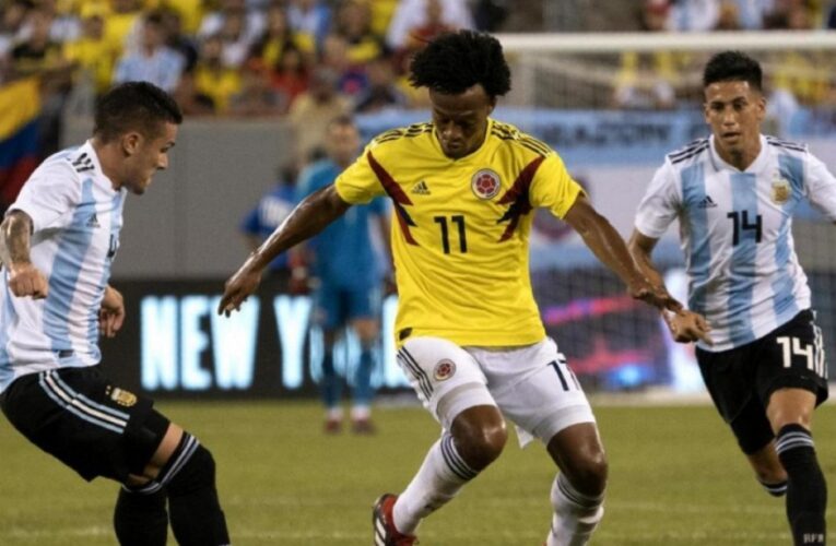 Hậu mất điểm trước Venezuela, Colombia gặp Argentina