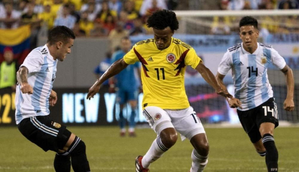 Colombia gặp Argentina và bị mất điểm trước Venezuela