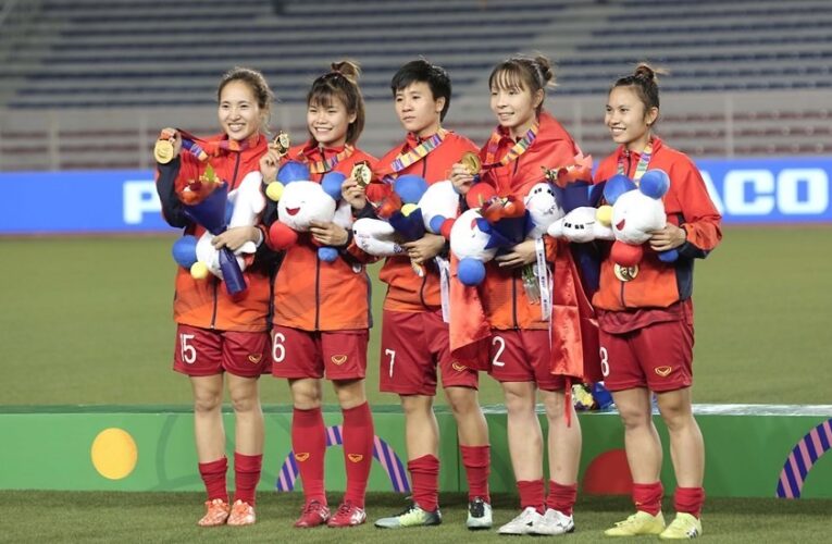 Đội tuyển nữ Việt Nam tiếp tục vị trí đứng đầu Đông Nam Á