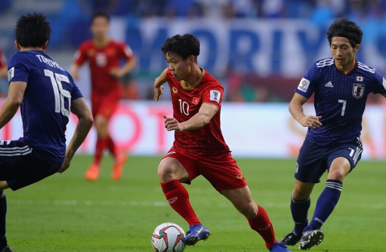 Đội tuyển Nhật Bản hơn đội tuyển Việt Nam 26 lần về giá trị đội hình