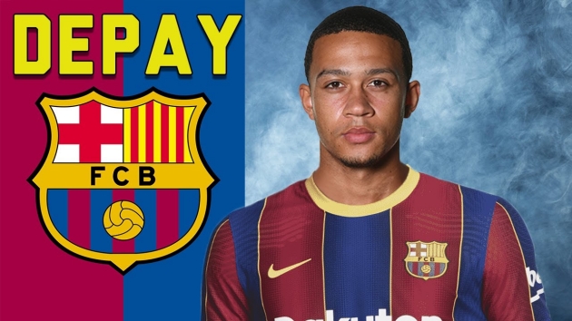 Memphis Depay chính thức tới Barca